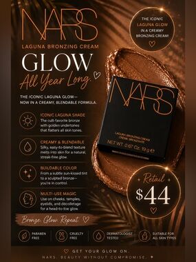 NARS Laguna Bronzing Cream — Bronze Glow